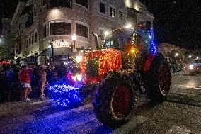 Festival Of Lights In Downtown Kissimmee, In Florida