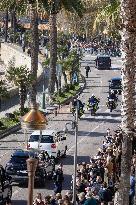 Pope Francis Leaves Santa Maria Assunta Cathedral - Ajaccio