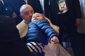 Pope Francis At Santa Maria Assunta Cathedral - Ajaccio