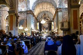 Pope Francis At Santa Maria Assunta Cathedral - Ajaccio