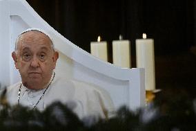 Pope Francis At Santa Maria Assunta Cathedral - Ajaccio