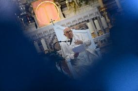 Pope Francis At Santa Maria Assunta Cathedral - Ajaccio