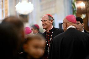 Pope Francis At Santa Maria Assunta Cathedral - Ajaccio