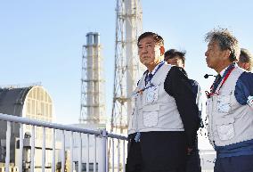 Japan PM visits crippled Fukushima plant