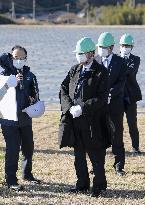 Japan PM visits crippled Fukushima plant