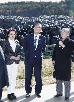 Japan PM visits crippled Fukushima plant