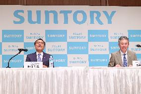 Suntory Holdings President Change Press Conference