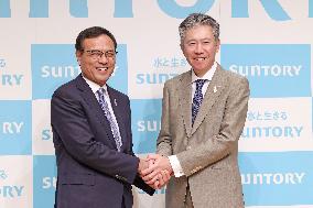 Suntory Holdings President Change Press Conference