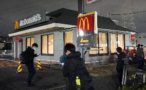 Stabbing attack in fast-food restaurant