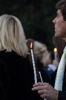 Pope Francis Leads The Mass At Casone - Ajaccio