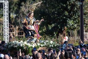 Pope Francis Leads The Mass At Casone - Ajaccio