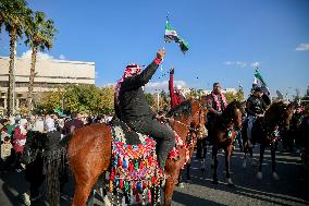 Assad’s Fall Celebration - Damascus