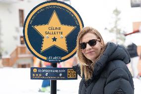 Les Arcs Celine Sallette Slope of Fame