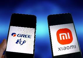 Illustration Gree and Xiaomi