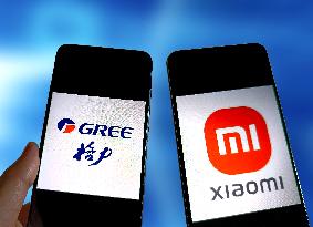 Illustration Gree and Xiaomi