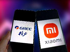 Illustration Gree and Xiaomi