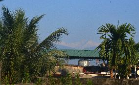 Mount Kanchenjunga Is Seen From Siliguri