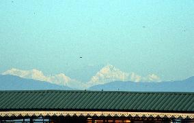 Mount Kanchenjunga Is Seen From Siliguri