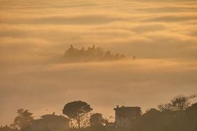 Foggy Day In Po Valley - Italy