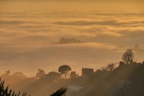 Foggy Day In Po Valley - Italy