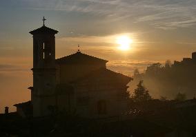 Foggy Day In Po Valley - Italy