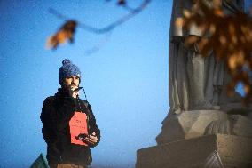 Protest Against A Non-decision Of The Administrative Court On The A69 Highway In Toulouse