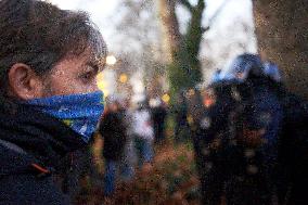 Protest Against A Non-decision Of The Administrative Court On The A69 Highway In Toulouse