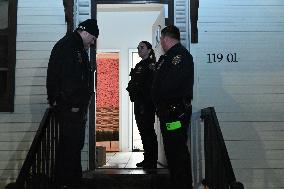 32-year-old Woman Dead And A 49-year-old Man Wounded In A Shooting Inside Of A Building In The College Point Section Of Queens N