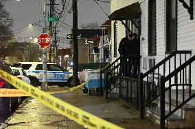 32-year-old Woman Dead And A 49-year-old Man Wounded In A Shooting Inside Of A Building In The College Point Section Of Queens N