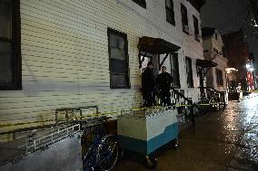 32-year-old Woman Dead And A 49-year-old Man Wounded In A Shooting Inside Of A Building In The College Point Section Of Queens N