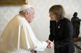 Pope Francis Receives A World Methodist Council Delegation - Vatican