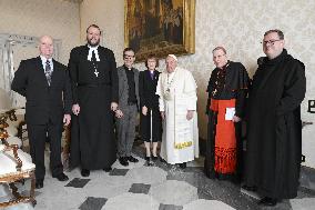 Pope Francis Receives A World Methodist Council Delegation - Vatican