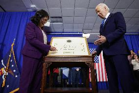 DC: President Biden Speaks at the Department of Labor