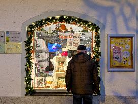 Festive Decorated Shop Windows