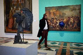 Opening Of The Exhibition 'Reflections: Picasso / Koons In The Alhambra'