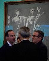 Opening Of The Exhibition 'Reflections: Picasso / Koons In The Alhambra'