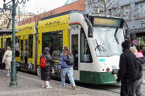 Every Day Life In The Bavarian City Of Augsburg