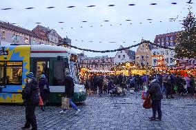 Every Day Life In The Bavarian City Of Augsburg