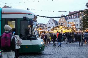 Every Day Life In The Bavarian City Of Augsburg