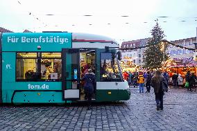 Every Day Life In The Bavarian City Of Augsburg