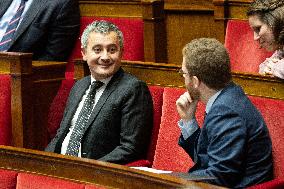 Vote on the special budget draft law at the National Assembly - Paris