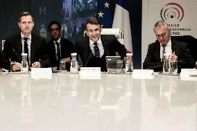 President Macron chairs CIC on the situation in Mayotte - Paris