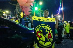 Fans Celebrate America's Victory Over Monterrey