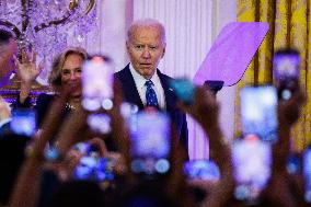 DC: President and First Lady Biden Host a Hanukkah Holiday Reception