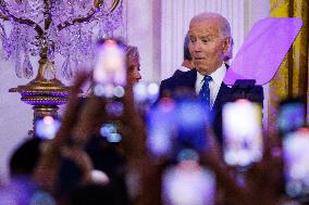 DC: President and First Lady Biden Host a Hanukkah Holiday Reception