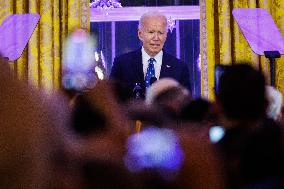 DC: President and First Lady Biden Host a Hanukkah Holiday Reception