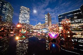 Night view of Umekita