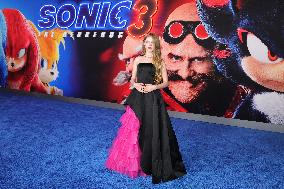 Sonic The Hedgehog 3 Premiere - LA