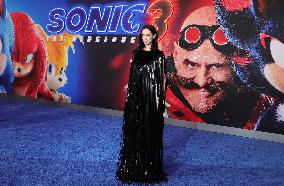 Sonic The Hedgehog 3 Premiere - LA