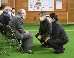 Japan emperor, empress visit Noto